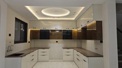 Kitchen Image of 3000 Sq.ft 4 BHK Independent House for sale in Shankeshwar Parshwanath, County Walk Township Indore for Rs. 16500000