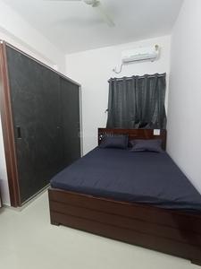 Bedroom Image of 650 Sq.ft 1 BHK Apartment / Flat for rent in Madhapur Hyderabad for Rs. 25500