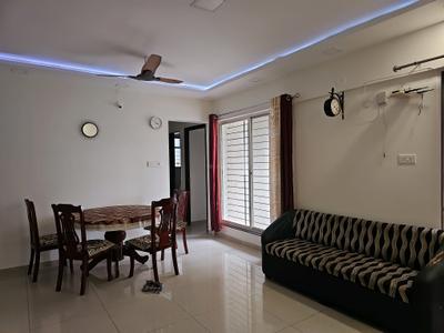 Living Room Image of 845 Sq.ft 1.5 BHK Apartment / Flat for rent in Anshul Kanvas, Wagholi Pune for Rs. 22000