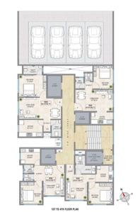 Image of 630 Sq.ft 1 BHK Apartment / Flat for sale in Rudra Galaxy Aura, Ghatkopar East, Mumbai for Rs. 21400000