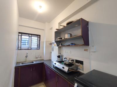 Kitchen Image of 550 Sq.ft 1 BHK Apartment / Flat for rent in BTM Layout 2nd Stage Bengaluru for Rs. 19000