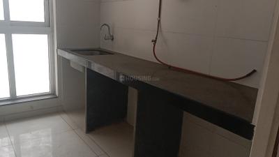 Kitchen Image of 680 Sq.ft 1.5 BHK Apartment / Flat for rent in Kasarvadavali Thane for Rs. 23000