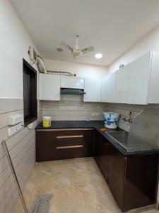 Kitchen Image of 900 Sq.ft 2 BHK Builder Floor for rent in Rajouri Garden New Delhi for Rs. 31000