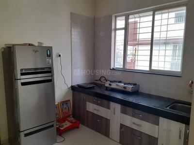 Kitchen Image of 1500 Sq.ft 3 BHK Apartment / Flat for sale in GK Dwarka Queens Park, Rahatani Pune for Rs. 14000000