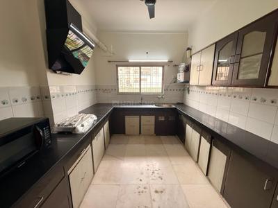 Kitchen Image of 1200 Sq.ft 3 BHK Apartment / Flat for rent in Bhopalpura Udaipur for Rs. 35000