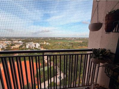 Balcony Image of 1650 Sq.ft 3 BHK Apartment / Flat for rent in Goyal Orchid Whitefield, Whitefield Bengaluru for Rs. 77000