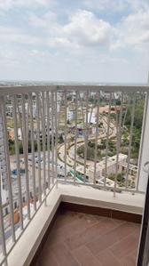 Balcony Image of 1664 Sq.ft 3 BHK Apartment / Flat for rent in Meridian Park at The Prestige City, Dommasandra Bengaluru for Rs. 60000