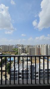 Balcony Image of 958 Sq.ft 3 BHK Apartment / Flat for rent in Veddant Ganesh Bella Rossa, Punawale, Pune, Punawale Pune for Rs. 28000