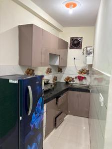 Kitchen Image of 600 Sq.ft 2 BHK Builder Floor for sale in New Ashok Nagar New Delhi for Rs. 4200000