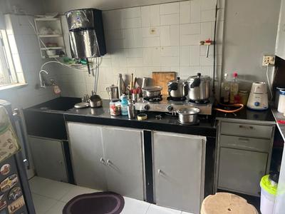 Kitchen Image of 570 Sq.ft 1 BHK Apartment / Flat for sale in Lok Darshan, Andheri East Mumbai for Rs. 11800000