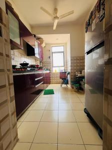 Kitchen Image of 1400 Sq.ft 2 BHK Apartment / Flat for rent in Unitech Fresco, Sector 50 Gurgaon for Rs. 70000