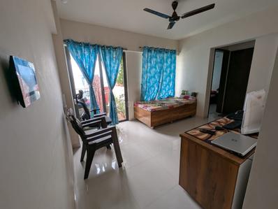 Hall Image of 452 Sq.ft 1 BHK Apartment / Flat for rent in Menlo Homes, Hinjawadi Phase 2 Pune for Rs. 23000