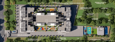 Image of 1013 Sq.ft 2 BHK Apartment / Flat for sale in Shree Nivasa Elevia Phase II, Mundhwa, Pune for Rs. 7000000