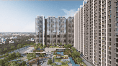 Image of 1000 Sq.ft 2 BHK Apartment / Flat for sale in Dosti Greenscapes, Hadapsar, Pune for Rs. 8500000