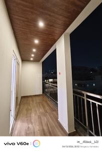 Balcony Image of 1500 Sq.ft 3 BHK Independent House for rent in Mahaveer Edenfield, Electronic City Phase 2 Bengaluru for Rs. 45000