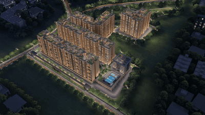 Image of 1054 Sq.ft 2 BHK Apartment / Flat for sale in Casagrand Zodiac, Ambattur Industrial Estate, Chennai for Rs. 7000000