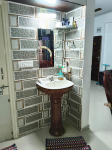 Bathroom Image of 1125 Sq.ft 2 BHK Apartment / Flat for sale in Millennium Sanidhya Flora, New Ranip Ahmedabad for Rs. 5200000