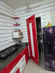 Kitchen Image of 1215 Sq.ft 2 BHK Apartment / Flat for sale in Atishay Residency, Motera Ahmedabad for Rs. 6800000