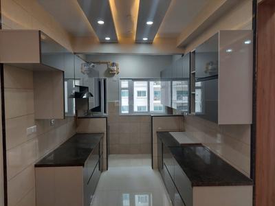 Kitchen Image of 1355 Sq.ft 2.5 BHK Apartment / Flat for rent in L And T Raintree Boulevard, Sahakara Nagar Bengaluru for Rs. 59500