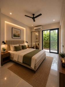 Bedroom Image of 1961 Sq.ft 3 BHK Apartment / Flat for sale in Gogol, Madgaon Goa for Rs. 14575200