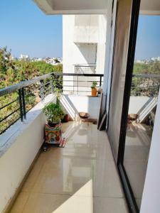 Balcony Image of 2080 Sq.ft 3 BHK Apartment / Flat for sale in Leverage Greens Apartment, Vidya Nagar Nagpur for Rs. 10000000