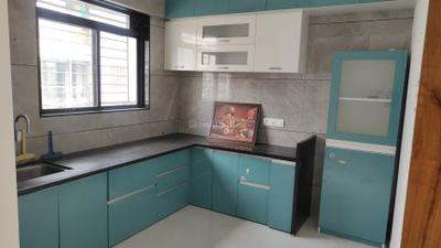 Kitchen Image of 1400 Sq.ft 3 BHK Apartment / Flat for rent in Tagore Nagar Nashik for Rs. 21000