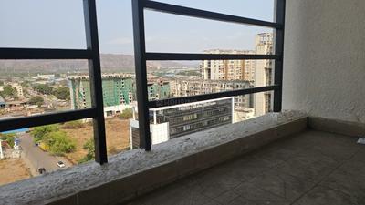 Balcony Image of 660 Sq.ft 1 BHK Apartment / Flat for rent in Bhagwati Neelkanth Heights, Kalamboli Navi Mumbai for Rs. 18000