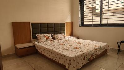 Bedroom Image of 1102 Sq.ft 4 BHK Independent House for rent in Sargasan Gandhinagar for Rs. 40000