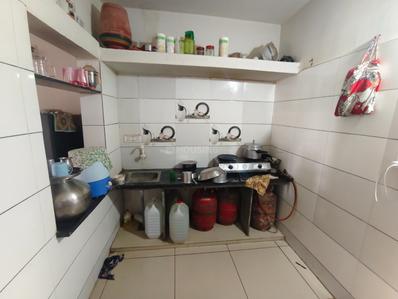Kitchen Image of 1200 Sq.ft 3 BHK Independent House for sale in Bajrang Wadi Rajkot for Rs. 3800000