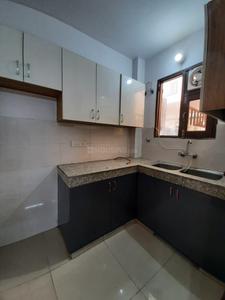 Kitchen Image of 800 Sq.ft 1 BHK Builder Floor for rent in Sector 46 Gurgaon for Rs. 22500