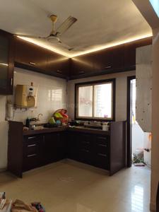 Kitchen Image of 1279 Sq.ft 3 BHK Apartment / Flat for rent in Vinayak Enclave, Dindoli Surat for Rs. 17000