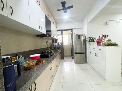 Kitchen Image of 3827 Sq.ft 4 BHK Penthouse for sale in Vaishno Devi Circle Ahmedabad for Rs. 35000000