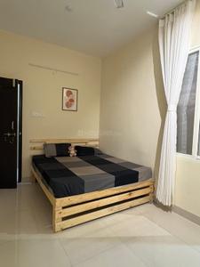 Bedroom Image of 450 Sq.ft 1 RK Apartment / Flat for rent in Vijay Nagar Indore for Rs. 12000