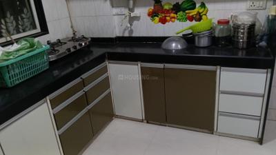 Kitchen Image of 680 Sq.ft 1.5 BHK Apartment / Flat for rent in Shyam Gokul Garden, Kandivali East Mumbai for Rs. 46000