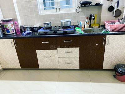 Kitchen Image of 1500 Sq.ft 3 BHK Apartment / Flat for sale in Chandlodia Ahmedabad for Rs. 8000000