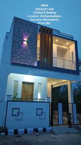 Image of 1350 Sq.ft 3 BHK Villa for sale in Fomra Magica Phase 1, Chembarambakkam, Chennai for Rs. 8000000