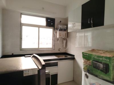 Kitchen Image of 566 Sq.ft 1 BHK Apartment / Flat for sale in Thakur Galaxy, Boisar Mumbai for Rs. 2350000