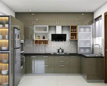 Kitchen Image of 1360 Sq.ft 3 BHK Apartment / Flat for sale in Niagaree Sai Heritage, Phulwari Sharif Patna for Rs. 7480000