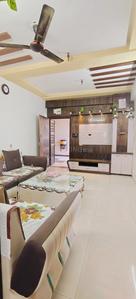 Bedroom Image of 1280 Sq.ft 2 BHK Apartment / Flat for rent in Ganesh Aaradhana Sky, Narolgam Ahmedabad for Rs. 17000
