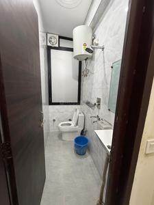 Bathroom Image of 500 Sq.ft 1 BHK Builder Floor for rent in Dwarka Mor New Delhi for Rs. 14999
