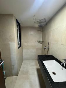 Bathroom Image of 702 Sq.ft 1 BHK Apartment / Flat for rent in Lodha Belmondo, Gahunje Pune for Rs. 35000