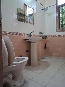 Common Bathroom Image of 1200 Sq.ft 2 BHK Independent House for rent in Sector 47 Noida for Rs. 24500