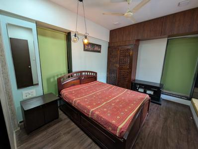 Bedroom Image of 893 Sq.ft 2 BHK Apartment / Flat for rent in GK Palacio, Moshi Pune for Rs. 20000