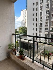 Balcony Image of 638 Sq.ft 1 BHK Apartment / Flat for rent in SJR Parkway Homes, Rayasandra Bengaluru for Rs. 25500