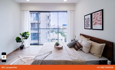 Bedroom Image of 2000 Sq.ft 4 BHK Apartment / Flat for sale in Rustomjee Seasons Wing A, Bandra East Mumbai for Rs. 119000000