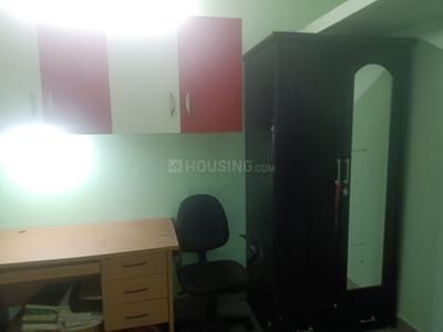 Bedroom Image of 600 Sq.ft 1 BHK Apartment / Flat for rent in JRK Ghanshyam Castle, Shri Nagar Indore for Rs. 18000