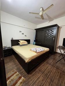 Bedroom Image of 650 Sq.ft 1 BHK Apartment / Flat for rent in Siddharth Ganga Tower, Kalyani Nagar Pune for Rs. 35000