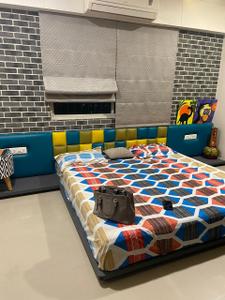 Bedroom Image of 1100 Sq.ft 3 BHK Apartment / Flat for sale in ICB Flora O Block, Gota Ahmedabad for Rs. 9500000