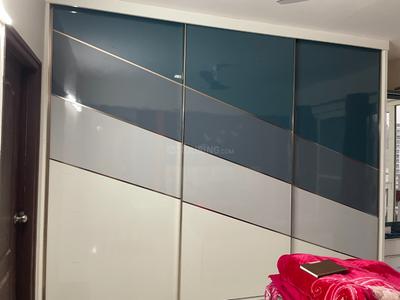 Bedroom Image of 1575 Sq.ft 3 BHK Apartment / Flat for rent in SJR Blue Waters, Parappana Agrahara Bengaluru for Rs. 64000