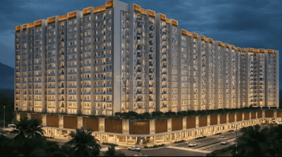 Image of 800 Sq.ft 1 BHK Apartment / Flat for sale in Sector Green, Panvel, Navi Mumbai for Rs. 6200000